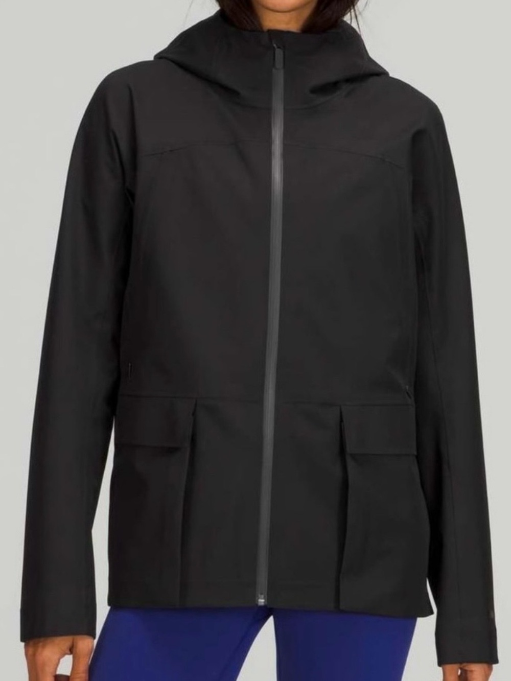 Lululemon Black Hooded Women's Jacket